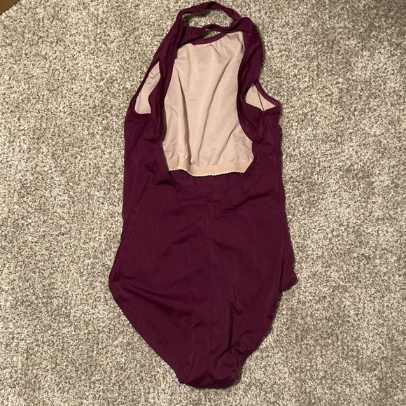 Balera Plum Leotard - Picture 2 of 3